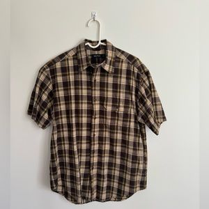 Nautical men's button down shirt
